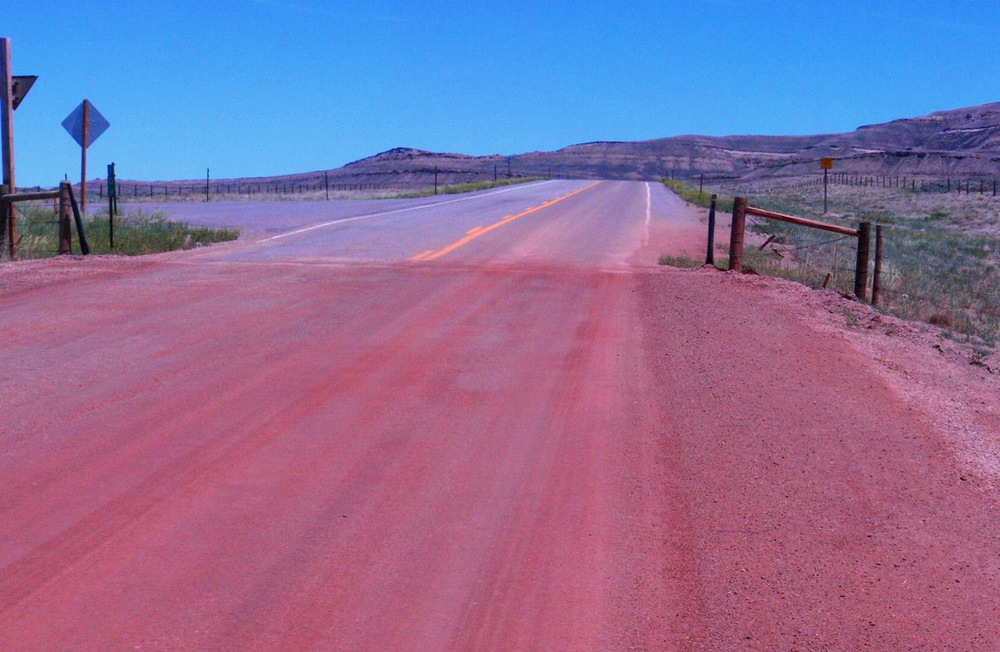 Where NF401 ends and CR71 begins, GDMBR, Wyoming.